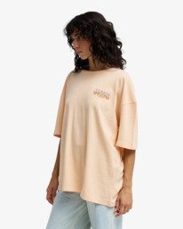 4 Waterfall - T-Shirt f&uuml;r Frauen Rosa EBJZT00591 Billabong