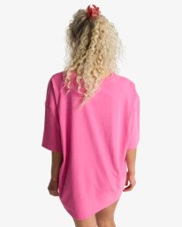 2 Summer Of Love - Short Sleeve T-Shirt for Women Pink EBJZT00592 Billabong
