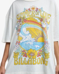 4 Summer Of Love - T-Shirt für Frauen Weiss EBJZT00592 Billabong