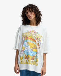 0 Summer Of Love - T-Shirt für Frauen Weiss EBJZT00592 Billabong