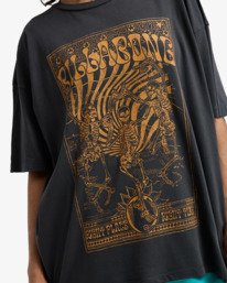 4 Right Place Right Time - T-shirt de manga curta para Mulher Preto EBJZT00600 Billabong