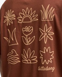 billabong, Fresh Glance - Short Sleeve T-Shirt for Women, COWHIDE (cow) 4 Fresh Glance - Short Sleeve T-Shirt for Women Brown EBJZT00606 Billabong