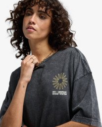 4 Sunshine Chaser - Camiseta de manga corta para mujer Negro EBJZT00607 Billabong