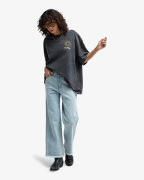 2 Sunshine Chaser - Camiseta de manga corta para mujer Negro EBJZT00607 Billabong