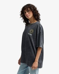 3 Sunshine Chaser - Camiseta de manga corta para mujer Negro EBJZT00607 Billabong