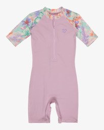 0 Toddler Billie - Short Sleeves One-Piece Rashguard for Boys 2 - 6 Purple EBOWR03003 Billabong