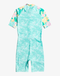 1 Billie Logo - Lycra entera de manga corta para Chicas 2-7  EBOX100100 Billabong