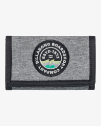 0 Walled Lite - Tri-Fold Wallet Grey EBYAA00106 Billabong