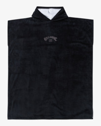 0 Hooded - Poncho Changing Towel for Unisex Black EBYAA00120 Billabong