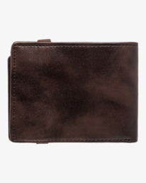 1 Locked - Tri-Fold Wallet for Men Brown EBYAA00123 Billabong