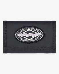 0 Tribong Patch - Tri-Fold Wallet for Men Black EBYAA00127 Billabong
