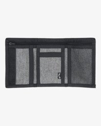 2 Tribong Patch - Dreifach faltbares Portemonnaie für Männer Grau EBYAA00127 Billabong