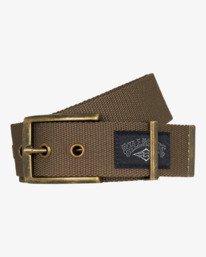 0 Arch - Cintura in fettuccia con fibbia in metallo ad ardiglione da Uomo Black EBYAA00129 Billabong