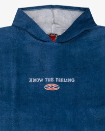 2 Mensed - Poncho Changing Towel Blue EBYAA00138 Billabong