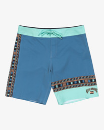 1 Burleigh Pro 18" - Boardshort Performance pour Homme Bleu EBYBS00116 Billabong