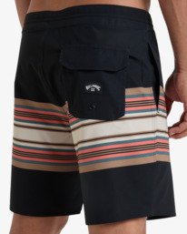 6 Spinner 17.5" - Lo Tides Boardshorts für Männer Schwarz EBYBS00119 Billabong