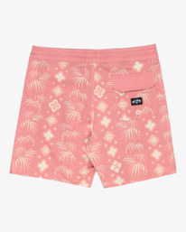 1 Good Times 17.5" - Lo Tides Boardshort voor Heren Pink EBYBS00121 Billabong