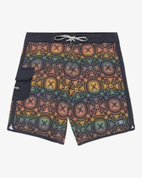 0 73 Theme Pro 18.5" - Boardshort Performance da Uomo Black EBYBS00122 Billabong