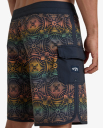 6 73 Theme Pro 18.5" - Boardshorts Performance para Hombre Negro EBYBS00122 Billabong