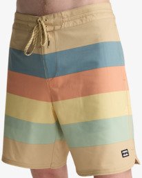 6 73 Low Tide - Boardshort pour Homme Beige EBYBS00124 Billabong