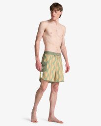 3 73 Pro - Boardshorts for Men Green EBYBS00125 Billabong