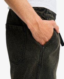 5 Bad Dog Workwear Denim Gr&uuml;n EBYDP03002 Billabong