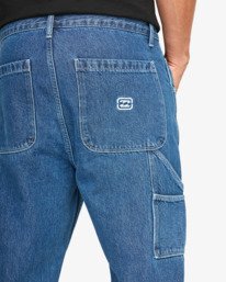 5 Bad Dog Workwear Denim - Jeans im Workwear-Stil f&uuml;r M&auml;nner Blau EBYDP03002 Billabong