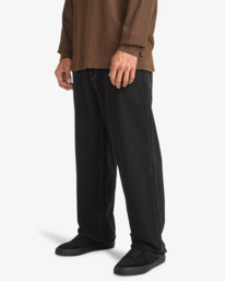 1 Gold Coast Denim - Jeans im Workwear-Style für Männer Schwarz EBYDP03005 Billabong