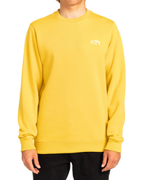0 Arch - Sudadera para Hombre Amarillo EBYFT00104 Billabong