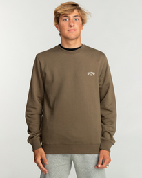0 Arch - Sweat pour Homme Marron EBYFT00113 Billabong