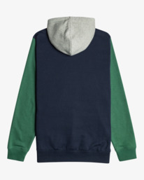 6 Arch Block - Felpa con cappuccio da Uomo Blue EBYFT00115 Billabong
