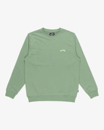 6 Arch - Felpa pullover da Uomo Green EBYFT00131 Billabong