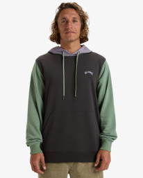 0 Arch Block - Sudadera con capucha para Hombre Negro EBYFT00135 Billabong