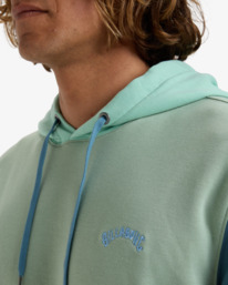 4 Arch Block - Pullover con cappuccio da Uomo Blue EBYFT00135 Billabong