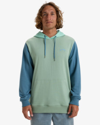 0 Arch Block - Sweat à capuche pour Homme Bleu EBYFT00135 Billabong