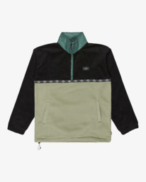 7 Space Lobster - Pull à col zippé pour Homme Bleu EBYFT00143 Billabong