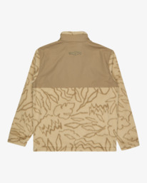 8 Boundary Re-Issue - Pulôver com meia gola e meio fecho de correr para homem Branco EBYFT00144 Billabong