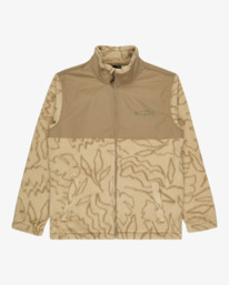 7 Boundary Re-Issue - Pulôver com meia gola e meio fecho de correr para homem Branco EBYFT00144 Billabong