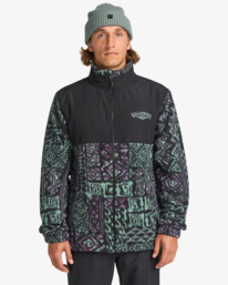 0 Boundary Re-Issue - Pulôver com meia gola e meio fecho de correr para homem Multi EBYFT00144 Billabong