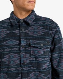 4 Furnace Flannel - Camisa elástica Furnace para hombre Azul EBYFT00145 Billabong