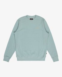 6 Arch Cr - Sweat &agrave; col rond pour Homme Bleu EBYFT00146 Billabong