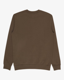 5 Arch Cr - Sudadera de cuello redondo para hombre Marron EBYFT00146 Billabong