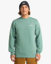 0 Arch Cr - Rundhals-Sweatshirt für Männer Blau EBYFT00146 Billabong