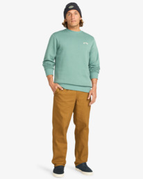 1 Arch Cr - Rundhals-Sweatshirt für Männer Blau EBYFT00146 Billabong