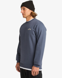 3 Arch Cr - Rundhals-Sweatshirt für Männer Schwarz EBYFT00146 Billabong