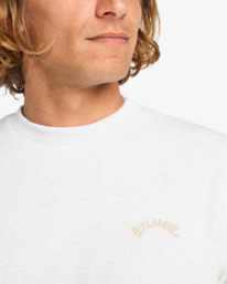 4 Arch Cr - Rundhals-Sweatshirt für Männer Weiss EBYFT00146 Billabong