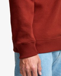 4 Arch Cr - Sudadera de cuello redondo para hombre Rojo EBYFT00146 Billabong