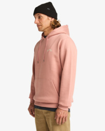 3 Arch Po - Pullover Sweatshirt for Men Pink EBYFT00147 Billabong