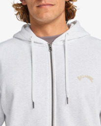 4 Arch - Pull zippé à capuche pour Homme Blanc EBYFT00148 Billabong