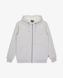 4 Arch Sherpa - Sudadera con capucha y cremallera para hombre  EBYFT00149 Billabong